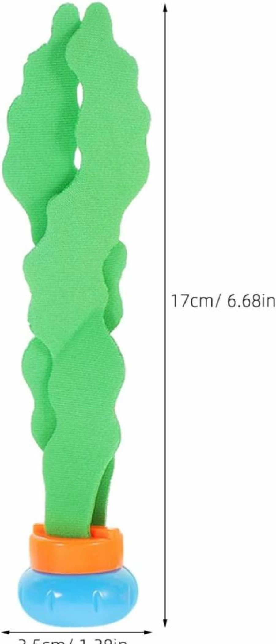 BESTonZON 6-Piece Pool Diving Toys Set for Kids - Underwater Seaweed Rings, Swimming Pool Games for Ages 3-12, Summer Water Play Accessories (Color May Vary)
