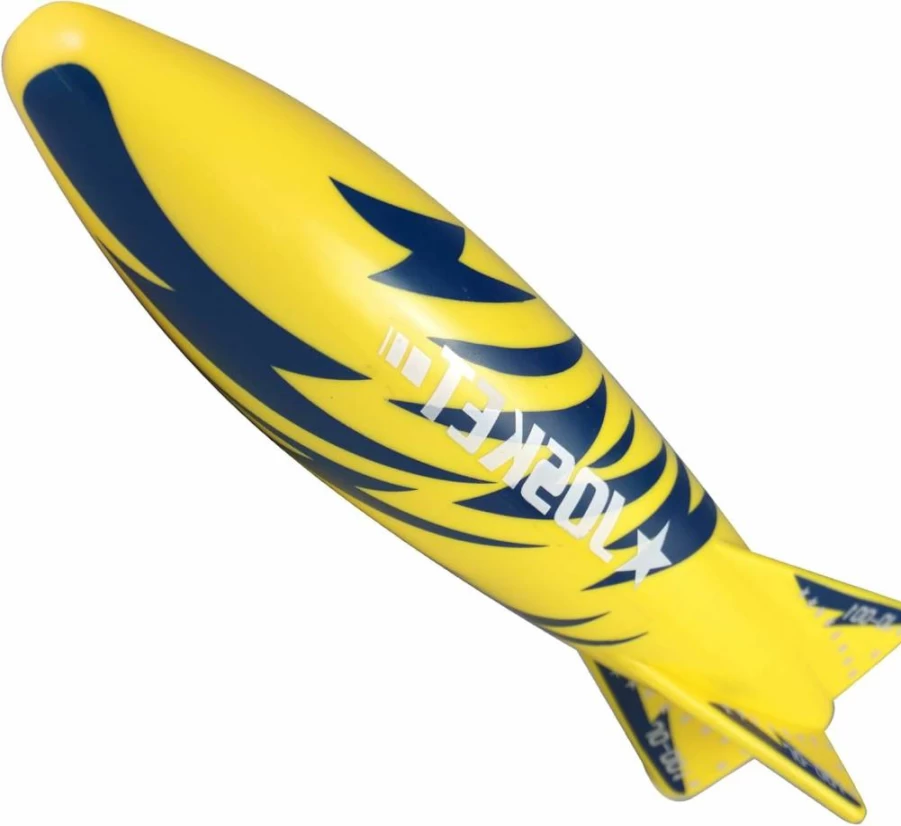 JOSKET 10-Inch Underwater Torpedo Dive Toys for Pool, Swimming Training, and Water Games - Fun Diving Rockets for Kids and Adults