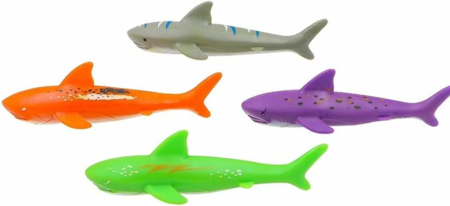 Haomsj 3Pcs Dive Sticks Pool Toys for Kids - Floating Duck Rings for Water Games, Summer Swimming Pool Toys for Boys and Girls Ages 8-12, Sinking Bath Toys for Fun Outdoor Activities