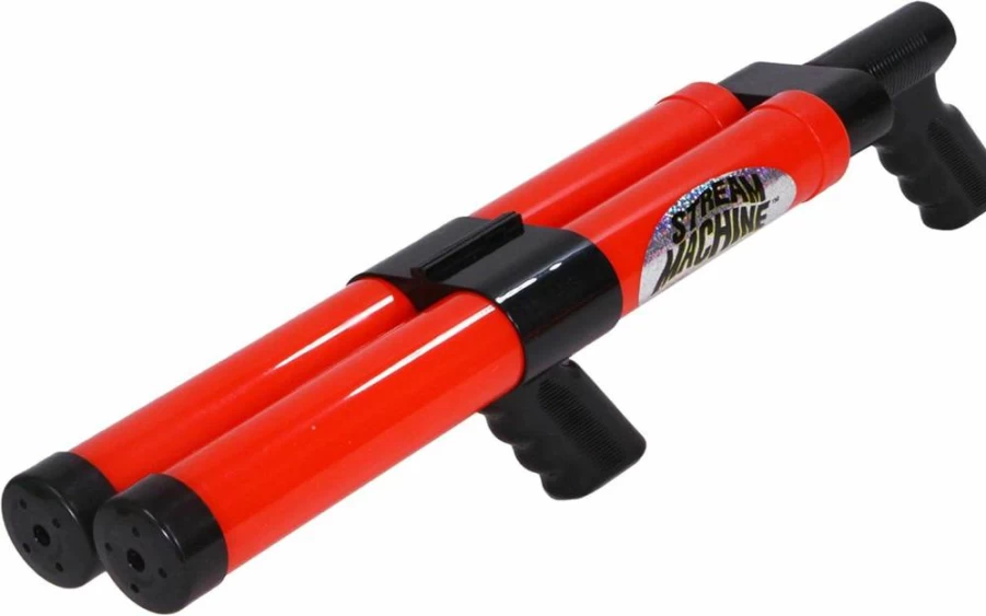 Stream Machine Double Barrel Water Blaster - High-Power Squirt Gun for Outdoor Play, Pool Games, and Summer Fun (Color Options Available)