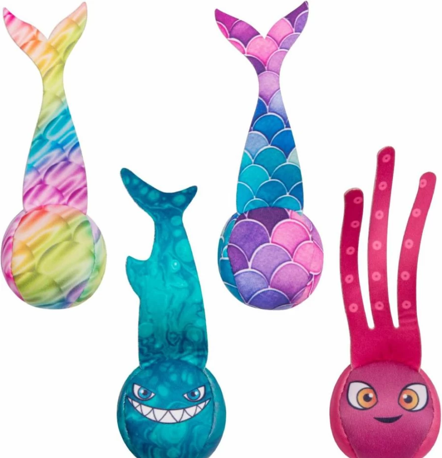 Waboba Dive Tail Sinking Pool Toy for Kids & Adults - Pack of 2 Fun Swimming Pool Diving Game (Assorted Colors & Styles)
