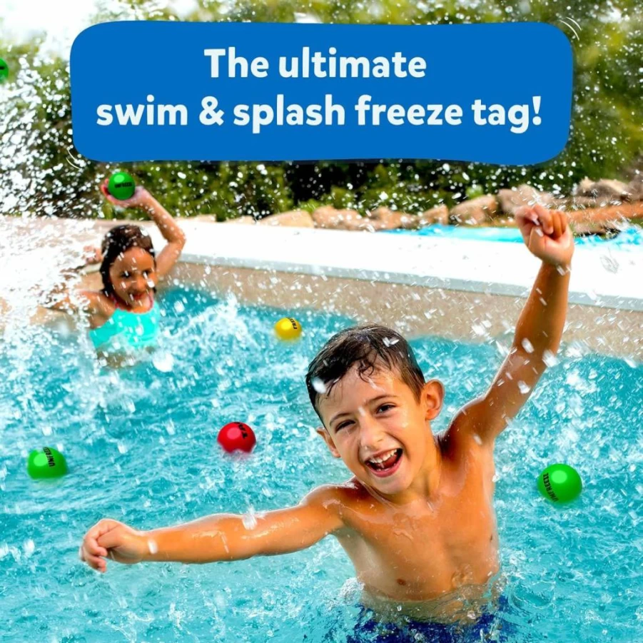 Skillmatics Color Hitz Pool Toys - Swim & Splash Freeze Tag Game for Kids, Outdoor Water Play for Ages 6-12, Summer Pool Party Fun, Boys & Girls Gift Idea