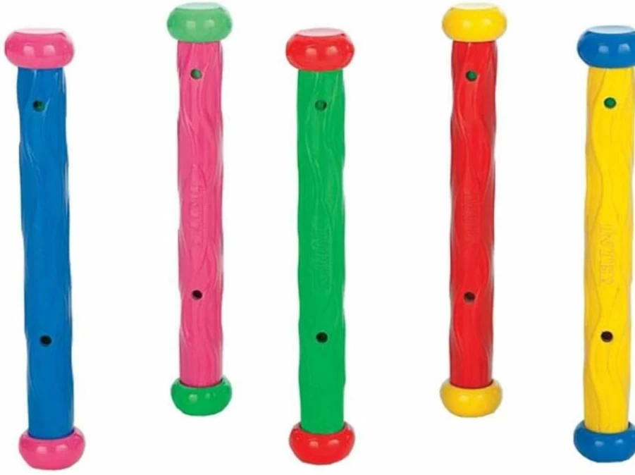 Intex Underwater Play Sticks - 55504 Assorted Color Swimming Pool Toys for Kids