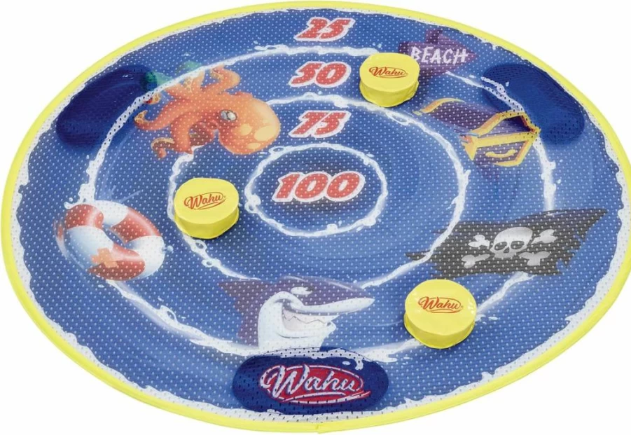 WAHU Underwater Dart Pool Game for Kids - Sink 'N' Score Diving Toy Set with Target, 3 Darts & Carry Bag - Ages 5+ Multicolor Swimming Pool Toys