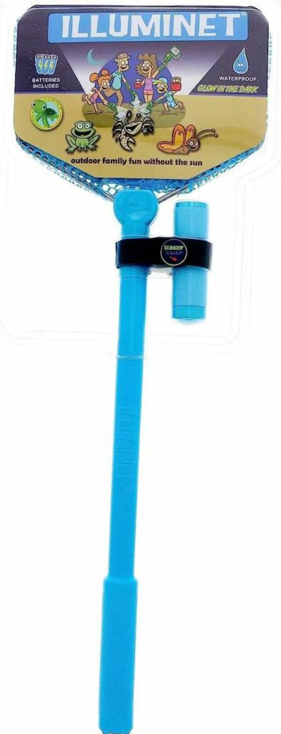 ILLUMINET Kids Beach Toys Kit - Ghost Crabbing Net, Bug Catcher, and Butterfly Fishing Set for Outdoor Critter Adventures