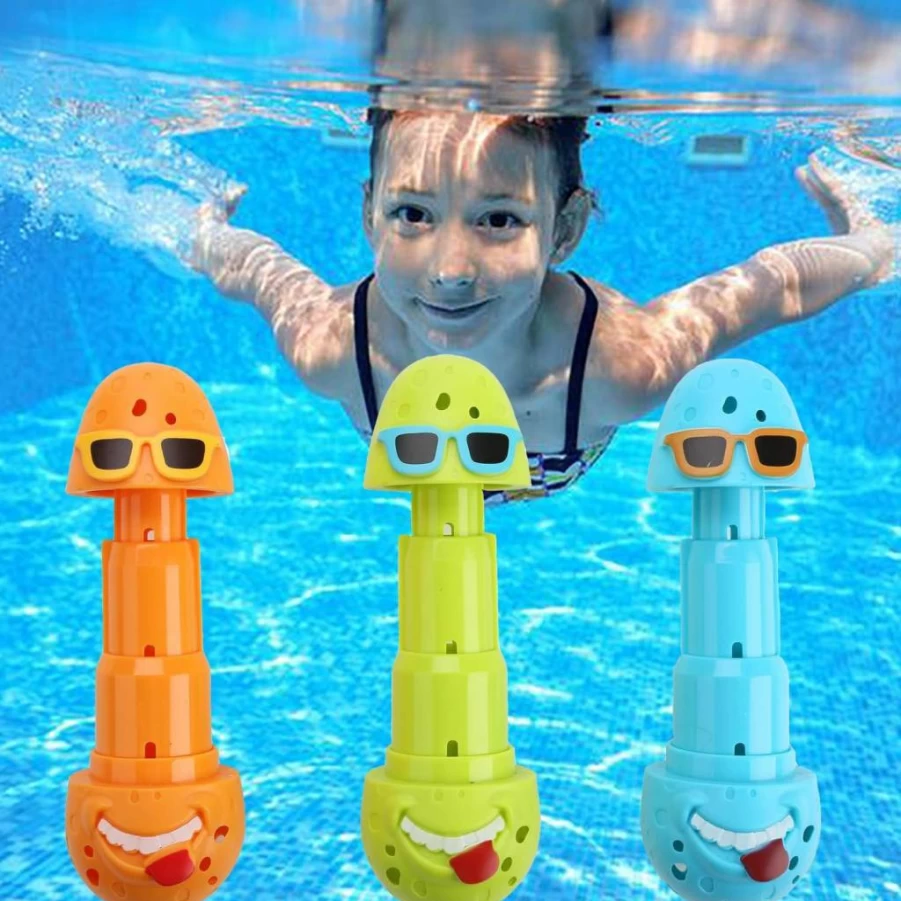 SASBSC Pool Diving Sticks for Kids Ages 4-12, Swim Training Toys for Boys & Girls, Summer Water Games for Adults, Underwater Dive Sticks for Swimming Pools