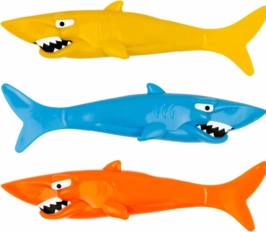 Poolmaster Shark Dive Toy for Kids - Underwater Swimming Pool Game Set for Fun Water Play