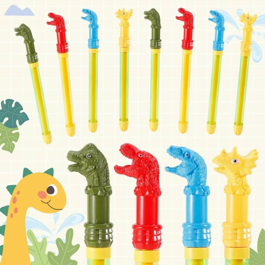 YouCute 12-Pack Water Guns for Kids & Adults - Super Soaker Blaster Toy for Summer Outdoor Play, Pool, Beach, and Party Favors