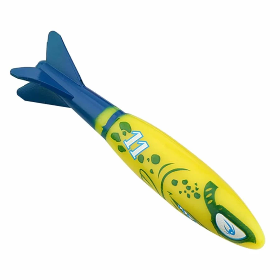 Drfeify 4Pcs Underwater Diving Toys for Kids - Bright Color Swimming Pool Training Set, Fun Mine-Shaped Pool Games for Children
